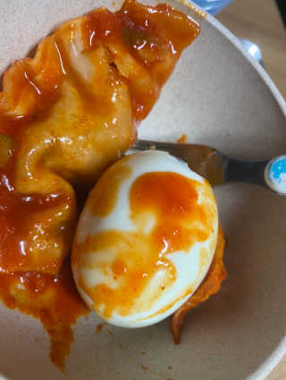 화곡미담 옛날 떡볶이 — 1.5점을 준 리뷰어가 2020년 2월 올린 사용 사진