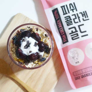 조이뉴트라 피쉬콜라겐골드 — 5점을 준 리뷰어가 2018년 8월 올린 사용 사진