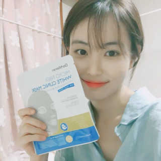 더메이런 마이크로 파이버 화이트 클리닉 마스크 — 4.5점을 준 리뷰어가 2017년 5월 올린 사용 사진