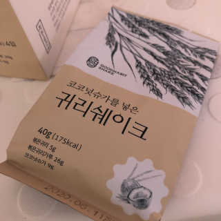 착한습관 귀리쉐이크와 서리태쉐이크 — 5점을 준 리뷰어가 2018년 8월 올린 사용 사진