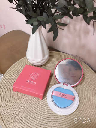 아미니 아쿠아 프로텍터 선쿠션 — 5점을 준 리뷰어가 2019년 5월 올린 사용 사진