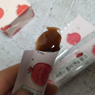 광희생활건강 석류는 콜라겐을 품고 — 5점을 준 리뷰어가 2020년 1월 올린 사용 사진