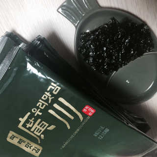 광천우리맛김 파래향 듬뿍, 바삭한 광천우리파래김 6매10봉 — 5점을 준 리뷰어가 2018년 6월 올린 사용 사진