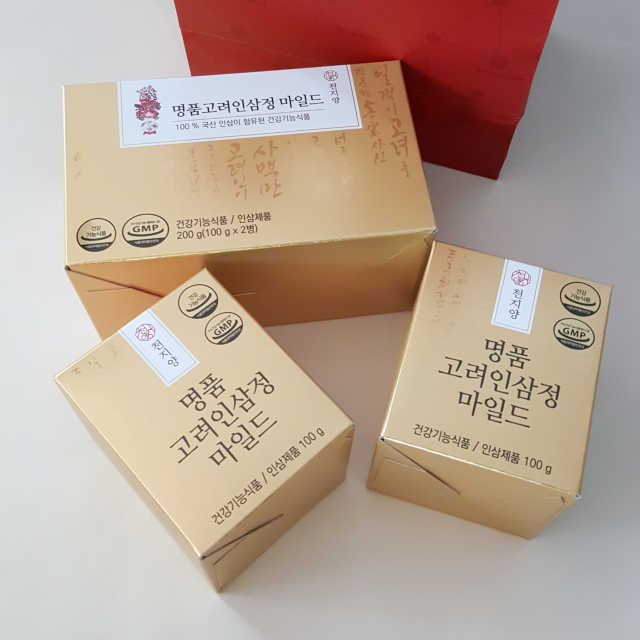 천지양 명품 고려인삼정 마일드 리뷰 사진