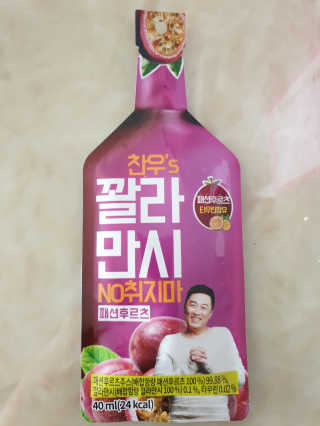 정찬우 꽐라만시 [찬우s]꽐라만시 패션후르츠 — 3점을 준 리뷰어가 2019년 5월 올린 사용 사진
