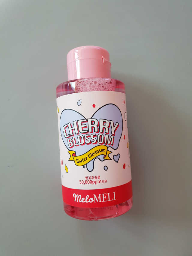 체리블라썸 워터클렌저 대용량 500ml 리뷰 사진