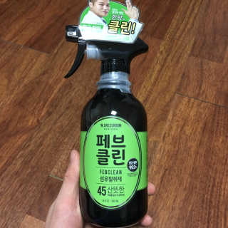 더블유드레스룸 페브클린 500ml — 5점을 준 리뷰어가 2018년 11월 올린 사용 사진