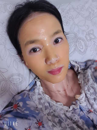 GoodDay Skincare GoodDay 강황 마스크 — 4점을 준 리뷰어가 2020년 2월 올린 사용 사진