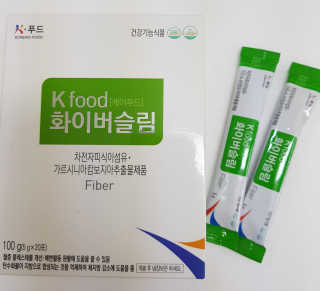 두루원 똥기사의 Kfood 화이버슬림 — 5점을 준 리뷰어가 2018년 7월 올린 사용 사진