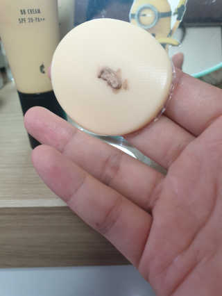 젤리팜 마이크로셀 실리콘퍼프 피치,오렌지 — 5점을 준 리뷰어가 2019년 9월 올린 사용 사진