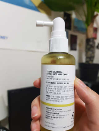 달리프 클로렐라 베러 루트 헤어토닉 100ml — 4점을 준 리뷰어가 2020년 1월 올린 사용 사진