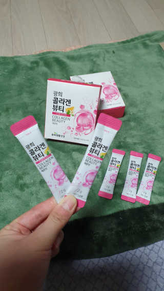 광희생활건강 광희 콜라겐뷰티 — 4점을 준 리뷰어가 2019년 12월 올린 사용 사진