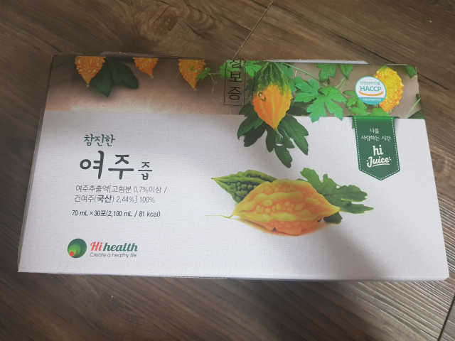 [하이헬스] 당당한 참진한 여주즙 30포 리뷰 사진