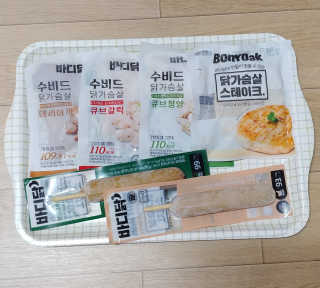 바디닭 NEW 닭가슴살 6종 세트 — 5점을 준 리뷰어가 2018년 8월 올린 사용 사진