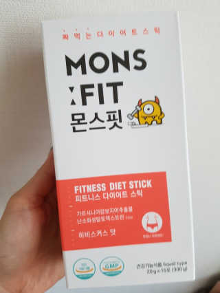 내꺼브랜드 가르시니아 피트니스 다이어트 스틱 MONSFIT — 4점을 준 리뷰어가 2019년 6월 올린 사용 사진