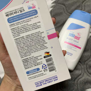 세바메드 베이비 바디밀크 200ml — 5점을 준 리뷰어가 2020년 1월 올린 사용 사진