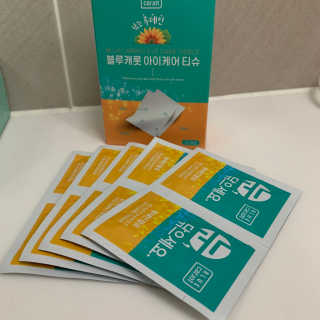 블루캐롯 닦는 루테인, 아이케어 티슈 20P — 3점을 준 리뷰어가 2019년 11월 올린 사용 사진