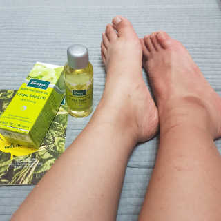 [크나이프] 그레이프씨드 슬리밍 마사지오일 100ml — 5점을 준 리뷰어가 2019년 8월 올린 사용 사진