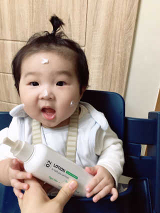 타가베이비 바스앤샴푸, 로션 — 5점을 준 리뷰어가 2020년 1월 올린 사용 사진