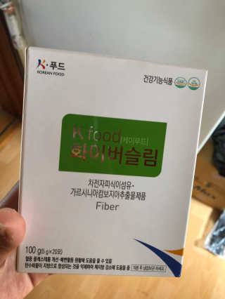 두루원 똥기사의 Kfood 화이버슬림 — 3.83점을 준 리뷰어가 2018년 7월 올린 사용 사진