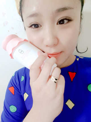 세안 필요 없는 지나인스킨 밀크 버블 에센스 팩 — 5점을 준 리뷰어가 2019년 11월 올린 사용 사진