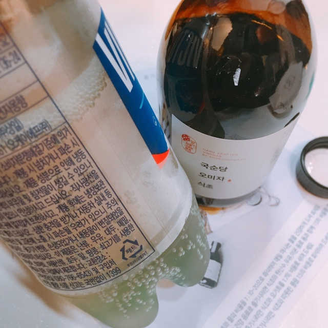 국순당 과일식초 3종 리뷰 사진
