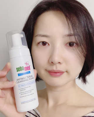 세바메드 안티박테리얼 클렌징 폼 — 4점을 준 리뷰어가 2020년 1월 올린 사용 사진