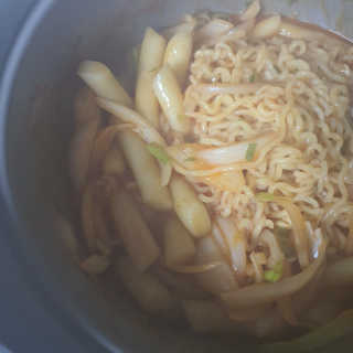 잠실맛집,홍코너떡볶이가우리집에[옛날맛,짜장맛옵션] — 5점을 준 리뷰어가 2019년 11월 올린 사용 사진