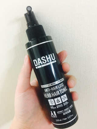 다슈코리아 다슈 안티 헤어로스 허브 헤어토닉 — 5점을 준 리뷰어가 2017년 4월 올린 사용 사진