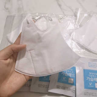 [블루캐롯] 힐링타임 가습마스크 1박스 — 4점을 준 리뷰어가 2019년 7월 올린 사용 사진