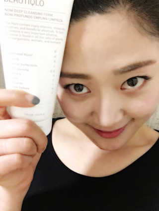 뷰티클로 노니 딥 클렌징폼 — 4.5점을 준 리뷰어가 2017년 1월 올린 사용 사진