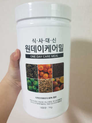 (주)이스터비엔에프 식사대용선식 원데이케어밀 1KG 대용량 — 4점을 준 리뷰어가 2019년 1월 올린 사용 사진