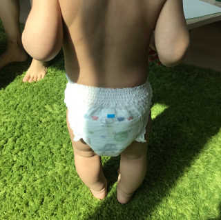 보솜이 액션핏 팬티형 — 5점을 준 리뷰어가 2019년 4월 올린 사용 사진