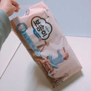 보솜이 액션핏 팬티형 — 5점을 준 리뷰어가 2019년 3월 올린 사용 사진