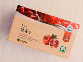 [하이헬스] 정말 진하고 맛있는 유기농 석류즙 30포 — 4점을 준 리뷰어가 2019년 11월 올린 사용 사진