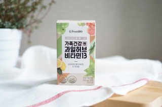프롬바이오 가족건강엔 과일허브비타민13 — 5점을 준 리뷰어가 2018년 8월 올린 사용 사진