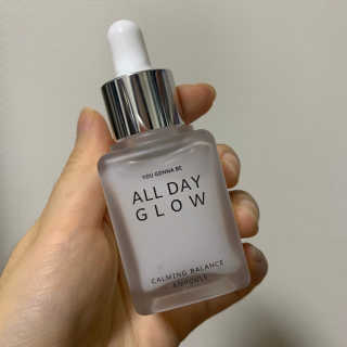 ALL DAY GLOW [올 데이 글로우] 카밍 밸런스 앰플 30ml — 4점을 준 리뷰어가 2019년 11월 올린 사용 사진