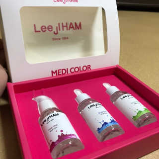 이지함 메디컬러 핑크원 블루원 그린원 — 3.5점을 준 리뷰어가 2019년 5월 올린 사용 사진