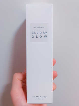 ALL DAY GLOW [올데이글로우] 카밍 밸런스 페이셜 토너 200ml — 5점을 준 리뷰어가 2019년 12월 올린 사용 사진