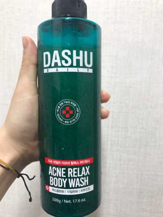 다슈코리아 다슈 데일리 아크네 릴렉스 바디워시 500ml — 4점을 준 리뷰어가 2020년 2월 올린 사용 사진