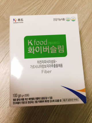 두루원 똥기사의 Kfood 화이버슬림 — 4.5점을 준 리뷰어가 2018년 11월 올린 사용 사진