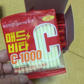 매드비타C 1000 — 4.5점을 준 리뷰어가 2019년 4월 올린 사용 사진