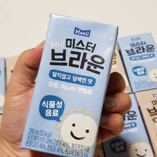 헤이미스터브라운 [매일유업] 헤이 미스터브라운 12개입 — 5점을 준 리뷰어가 2019년 8월 올린 사용 사진