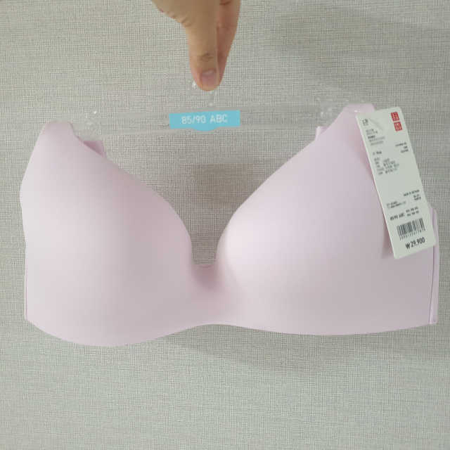 유니클로 와이어리스브라 19SS 리뷰 사진