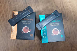 (주)쟈뎅 쟈뎅 에스프레소 스틱 [블랙+헤이즐넛 set] — 4점을 준 리뷰어가 2020년 3월 올린 사용 사진