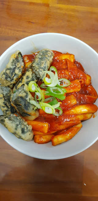 화곡미담 옛날 떡볶이 — 5점을 준 리뷰어가 2020년 3월 올린 사용 사진