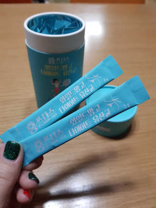 홍쓰다스 다이어트유산균, 체지방감소와 장건강개선 — 5점을 준 리뷰어가 2019년 12월 올린 사용 사진