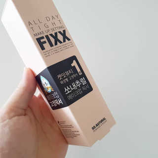 쏘내추럴 올데이 메이크업 픽서 — 5점을 준 리뷰어가 2019년 8월 올린 사용 사진