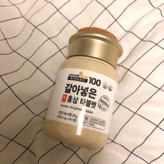 메이준뉴트리 갈아넣은 6년근 홍삼 타블렛 — 4.33점을 준 리뷰어가 2018년 5월 올린 사용 사진