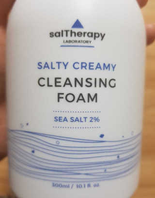 솔테라피 솔티 크리미 클렌징폼 300ml — 5점을 준 리뷰어가 2019년 5월 올린 사용 사진